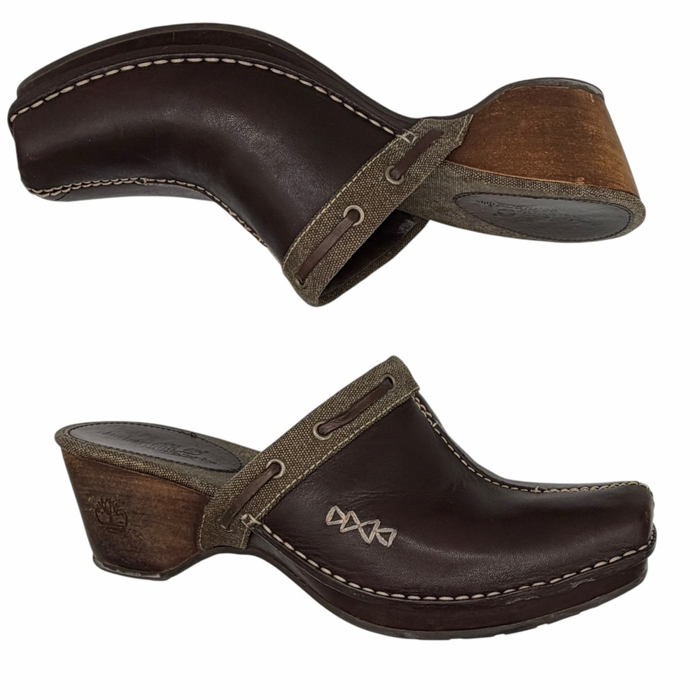 Timberland Women's Dark Brown Mules